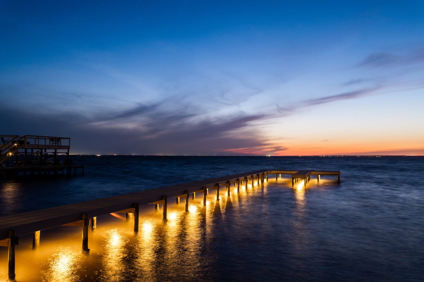 Outdoor lighting project